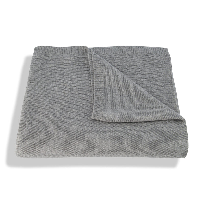 Altesse Cashmere best  home accent cashmere throw blanket grey