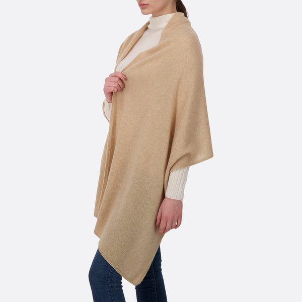 Altesse Cashmere best women's cashmere sand beige shawl scarf
